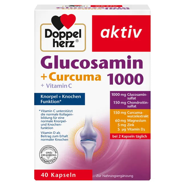 Doppelherz Glucosamin + Curcuma 1000